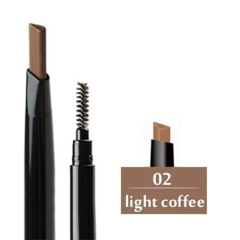 Waterproof Double-Head Micro-Fork Eyebrow Pencil – Long-Lasting Natural Finish