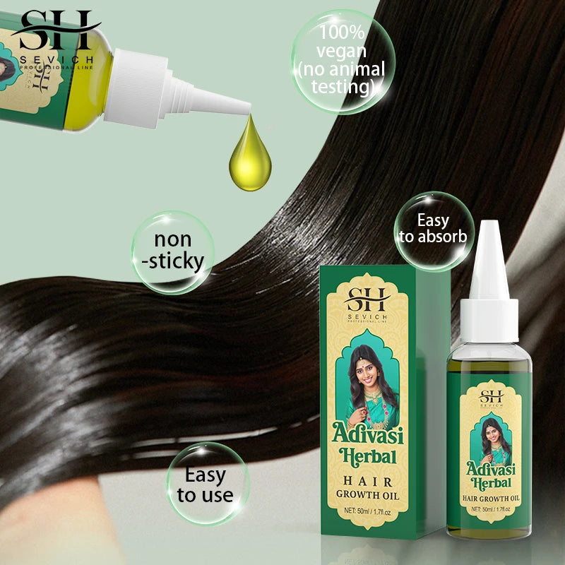 Ayurvedic Adivasi Hair Growth Oil – Organic & Fast Regrowth