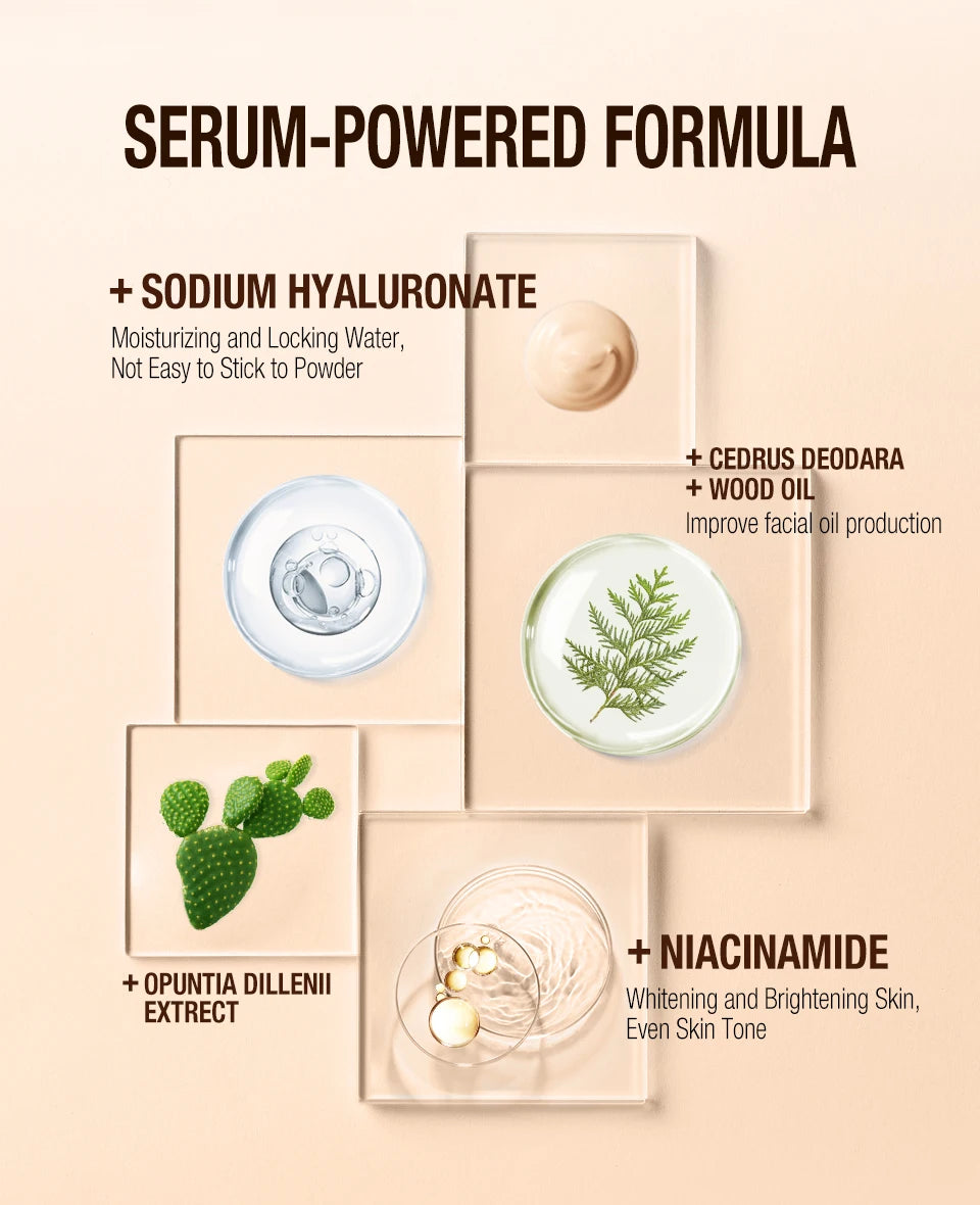 O.TWO.O Liquid Foundation Cream – SPF30, 30ml