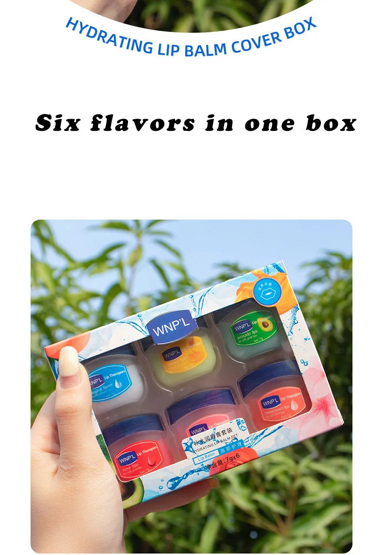 Natural Lip Balm – Moisturizing & Anti-Cracking (1–8 PCs)