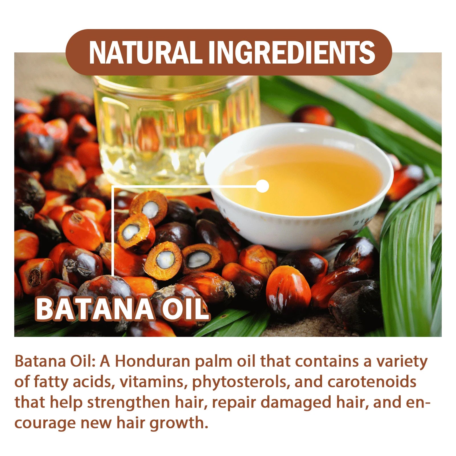 100% Pure Organic Batana Oil Hair Mask