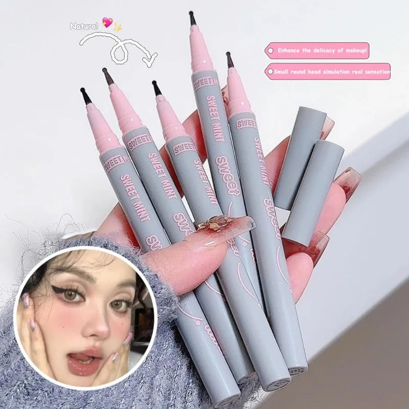Freckles Pen Waterproof Natural Simulation Fake Spot Moles Cosmetic Tool Durable Dot Spot Pen Embellishment Makeup Face Eyeliner