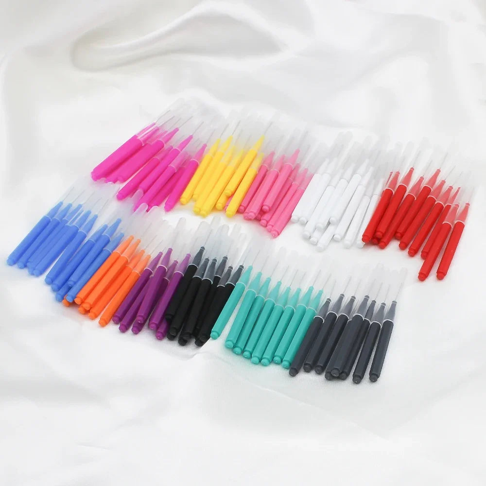 5/10/50pcs Mini Disposable Brow & Lash Brushes