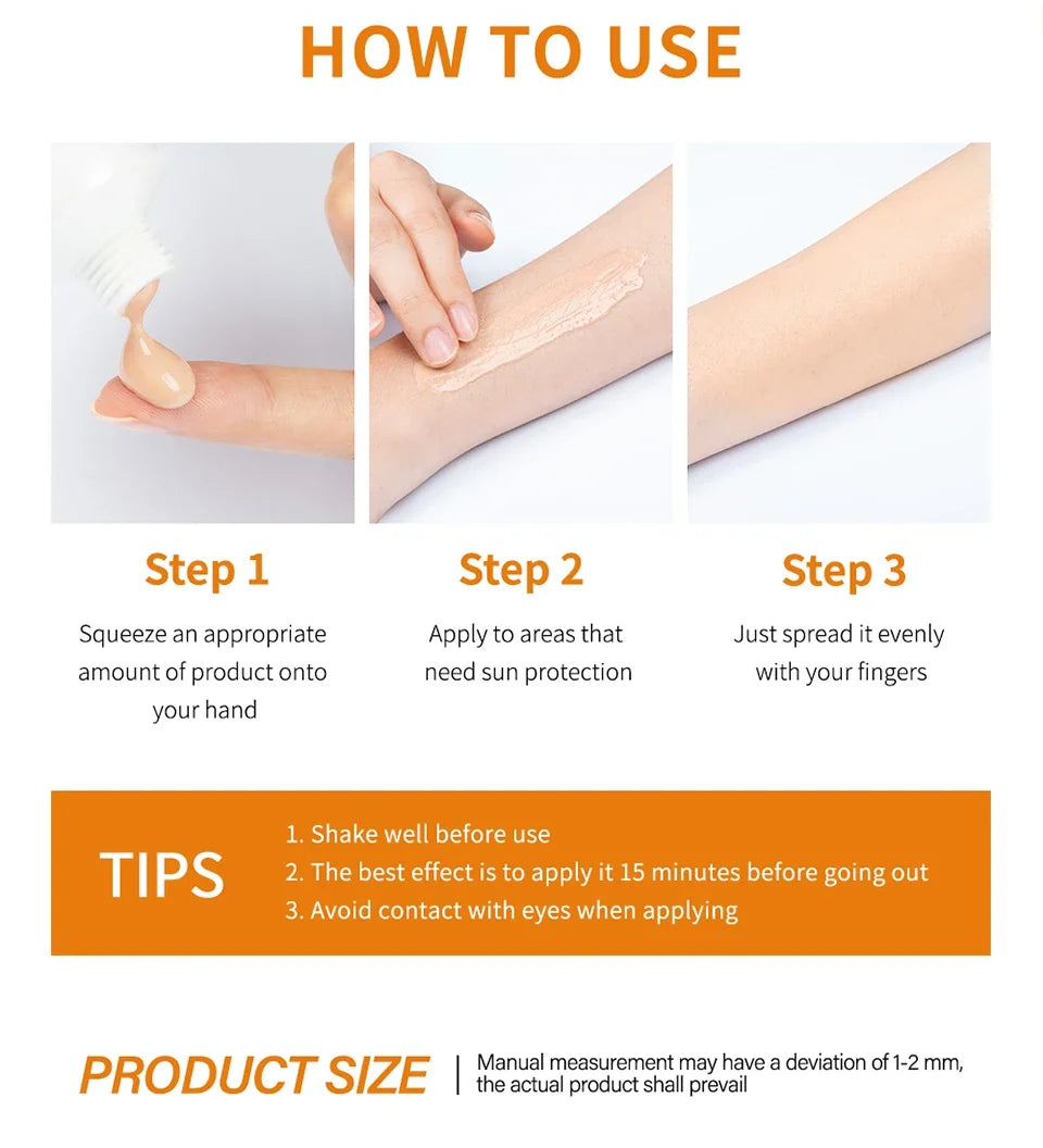 Focallure SPF50+ Sunscreen – Oil Control Formula