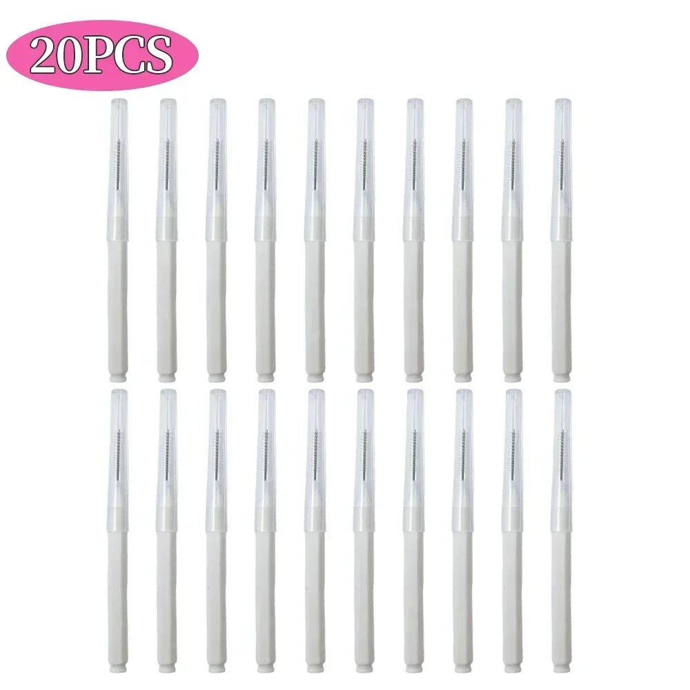 5/10/50pcs Mini Disposable Brow & Lash Brushes