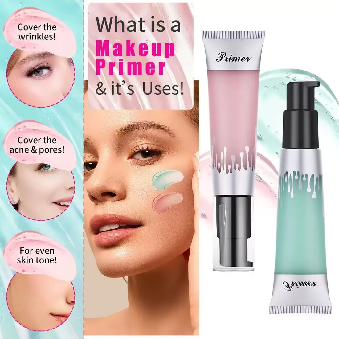 24ml Power Grip Primer – Hydrating Gel-Based Makeup Base