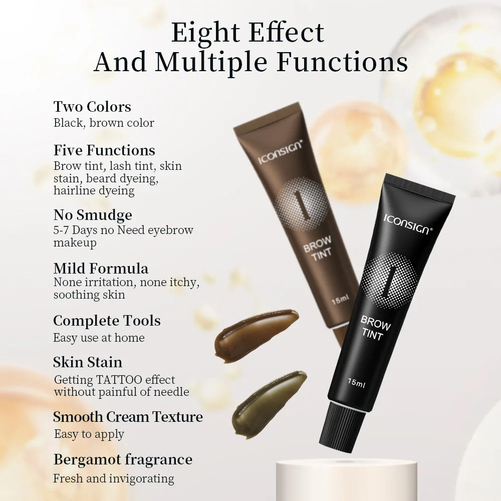 Waterproof Eyelash & Eyebrow Tint Dye Kit