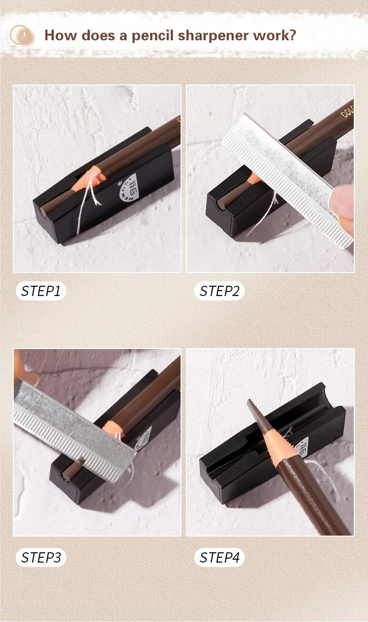 5pcs Waterproof Microblading Eyebrow Pencil Set