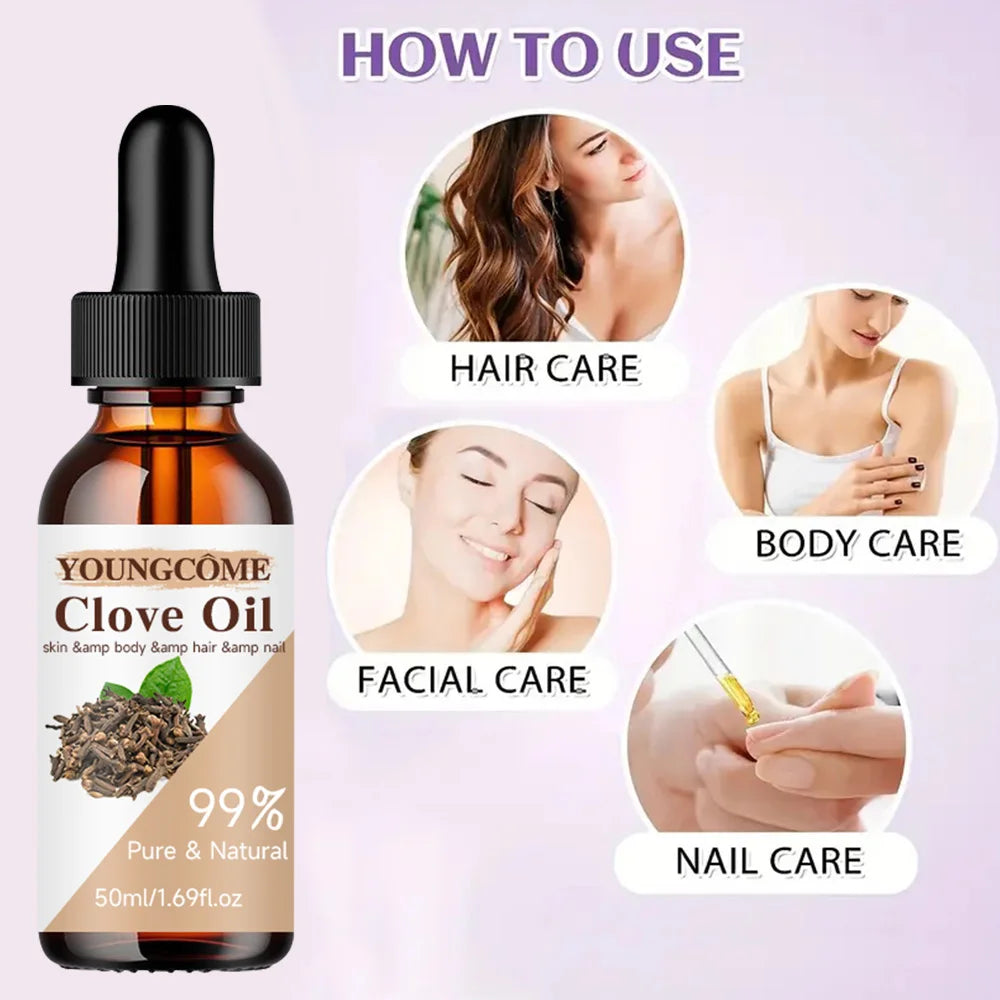 Clove Essential Oil – Hydrating & Anti-Aging Care