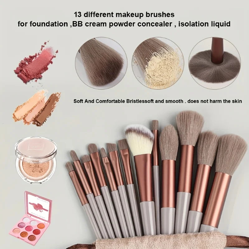 8–29Pcs Professional Makeup Brush Set for Women