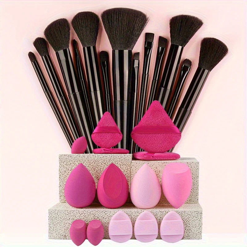 8–29Pcs Professional Makeup Brush Set for Women