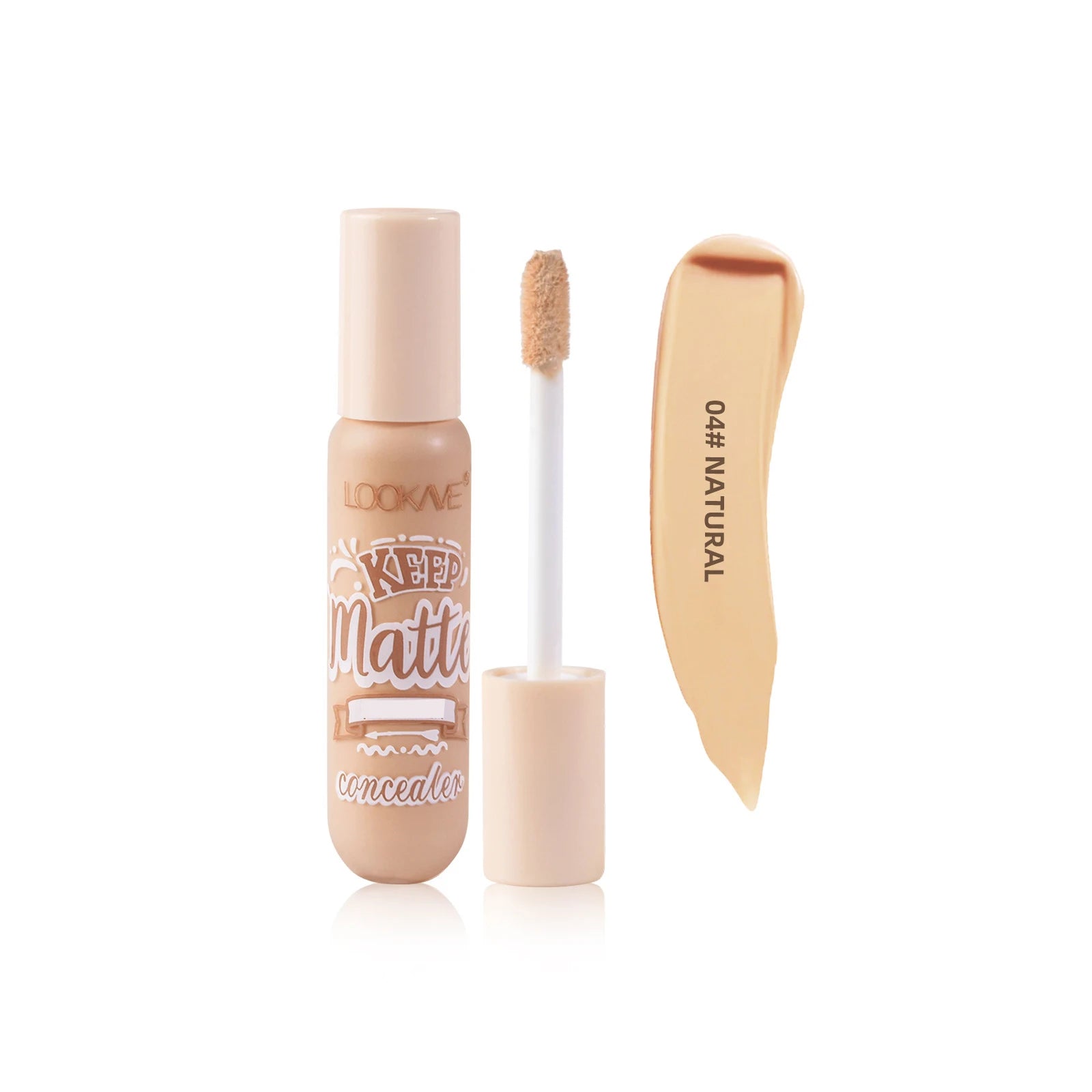 6-Color Liquid Concealer Stick – Full Coverage & Matte Finish Foundation