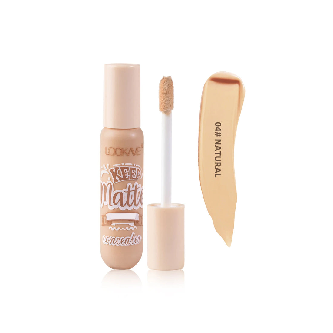 6-Color Liquid Concealer Stick – Full Coverage & Matte Finish Foundation
