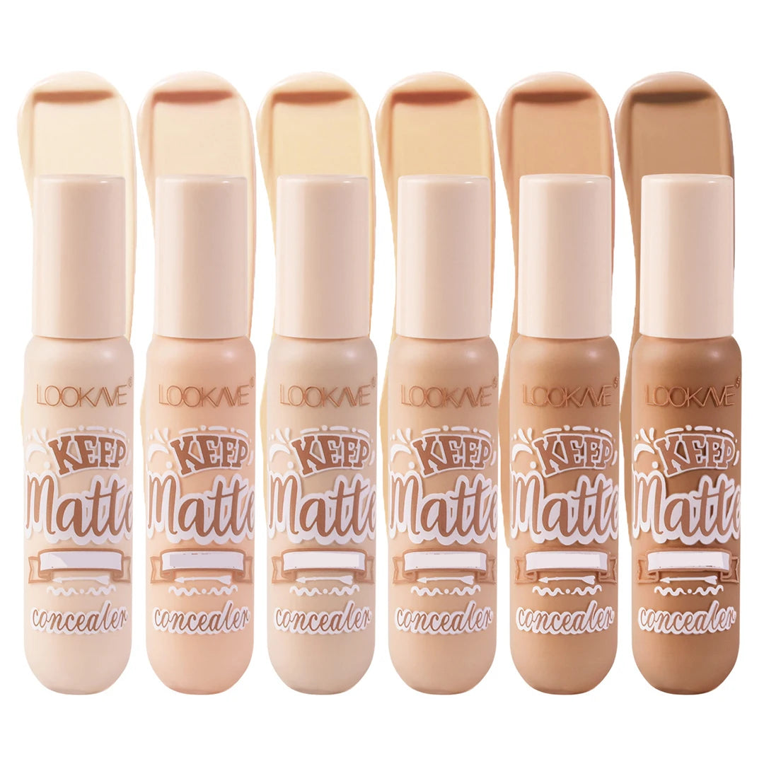 6-Color Liquid Concealer Stick – Full Coverage & Matte Finish Foundation