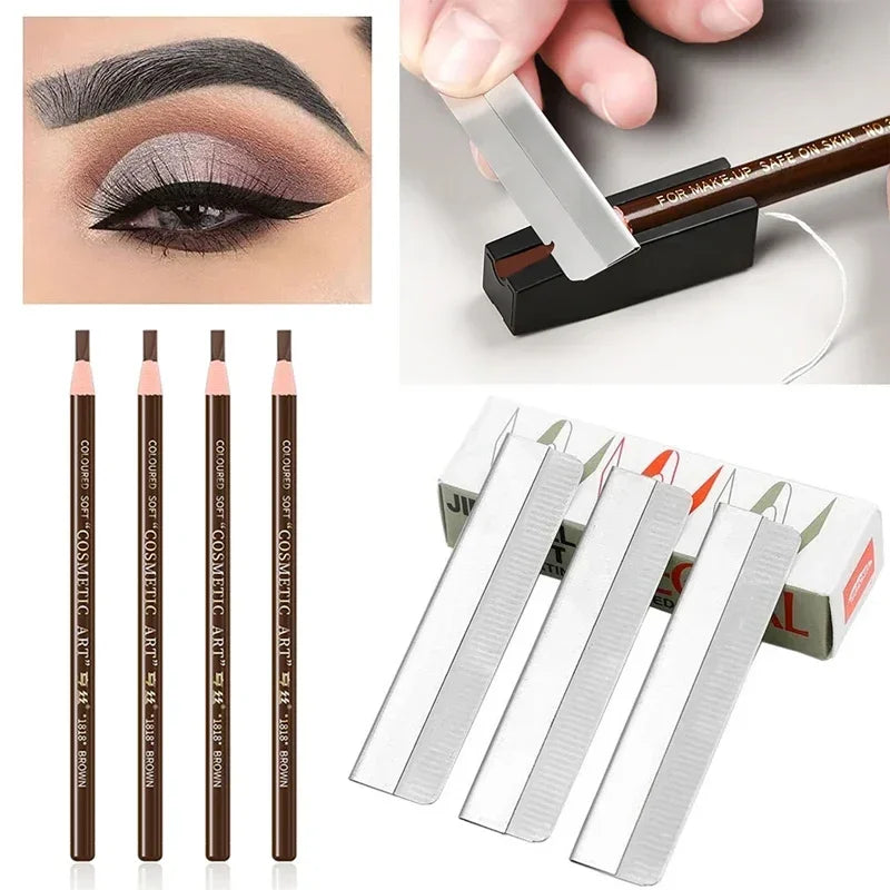 5pcs Waterproof Microblading Eyebrow Pencil Set