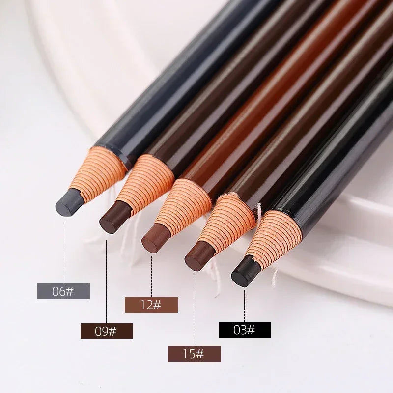 5pcs Waterproof Microblading Eyebrow Pencil Set