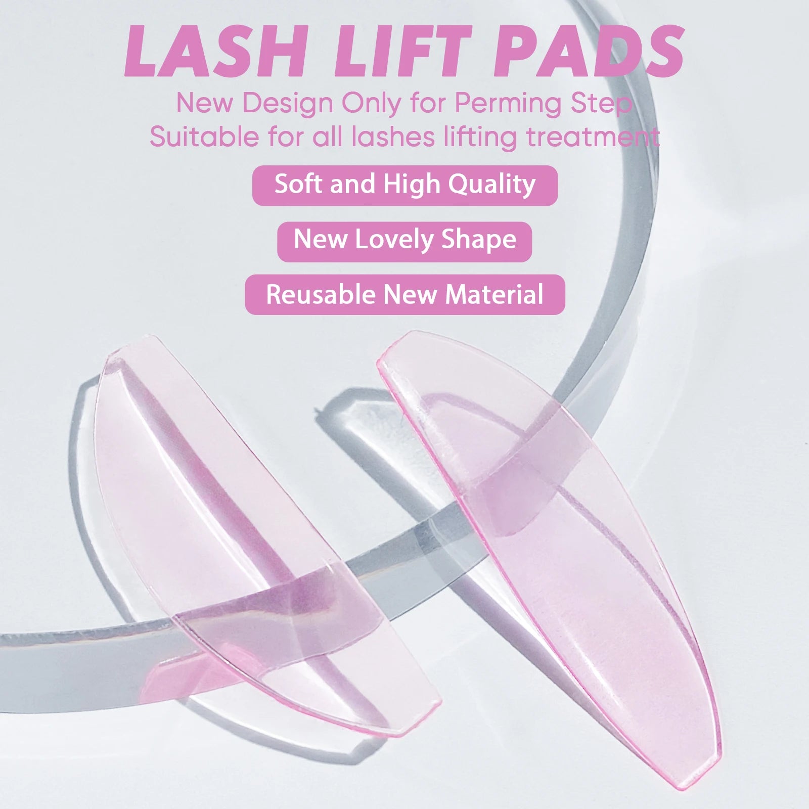 Libeauty Silicone Lash Lifting Pads – 1 Pair