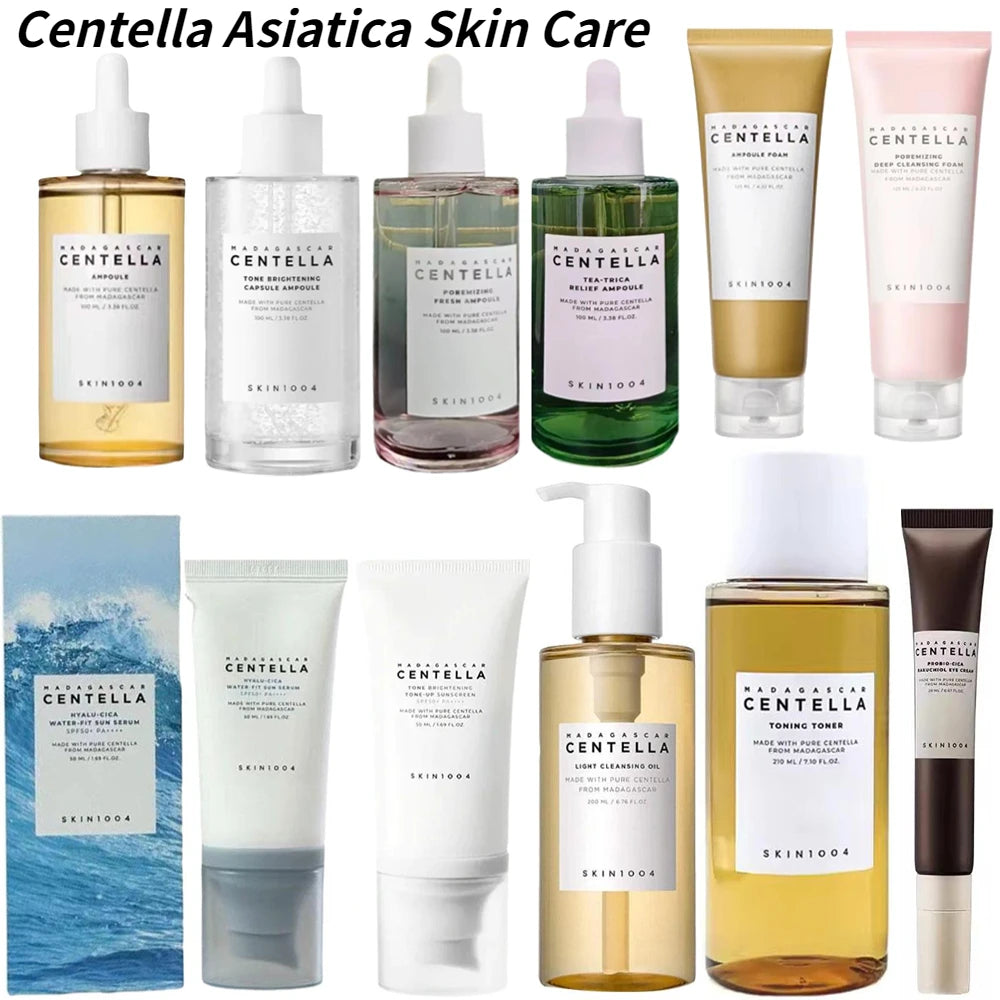 Centella Asiatica Skincare – Serum, Cream, Cleanser & Sun Care Set