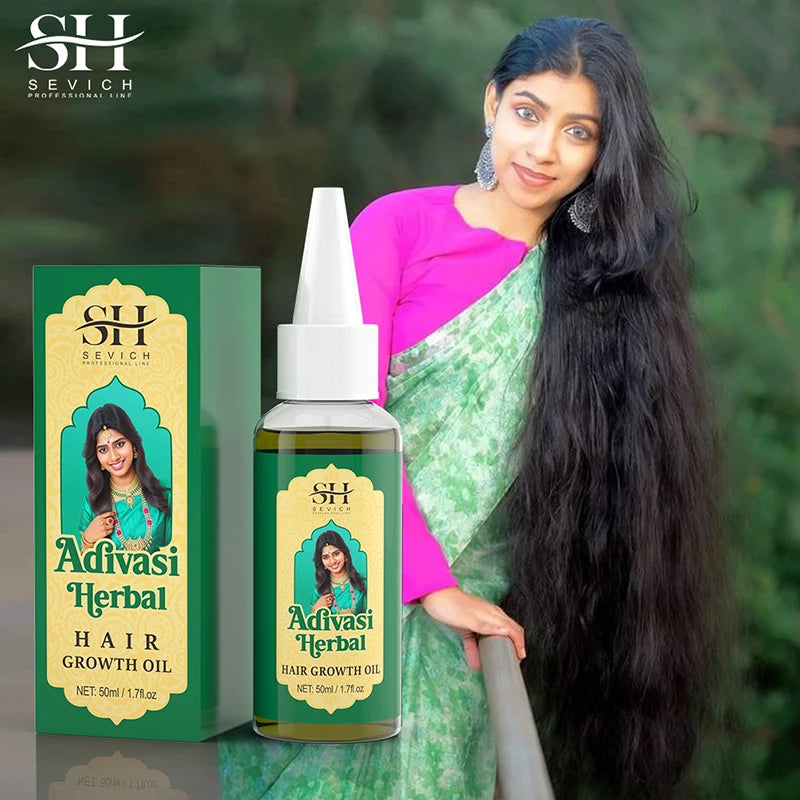 Ayurvedic Adivasi Hair Growth Oil – Organic & Fast Regrowth