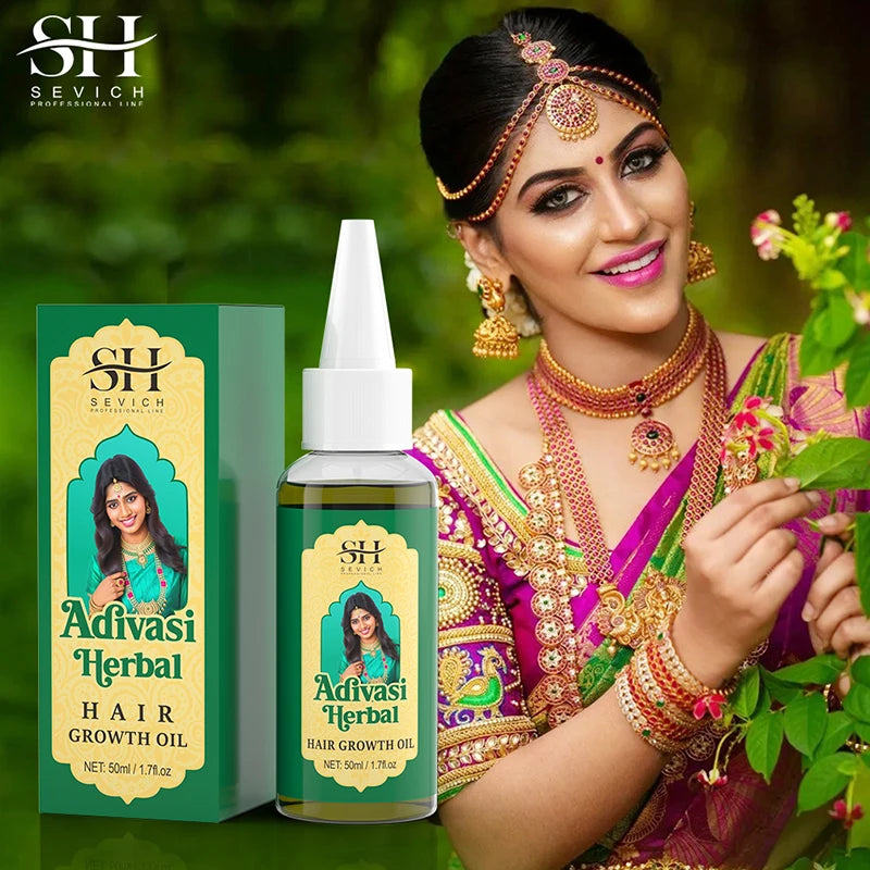 Ayurvedic Adivasi Hair Growth Oil – Organic & Fast Regrowth