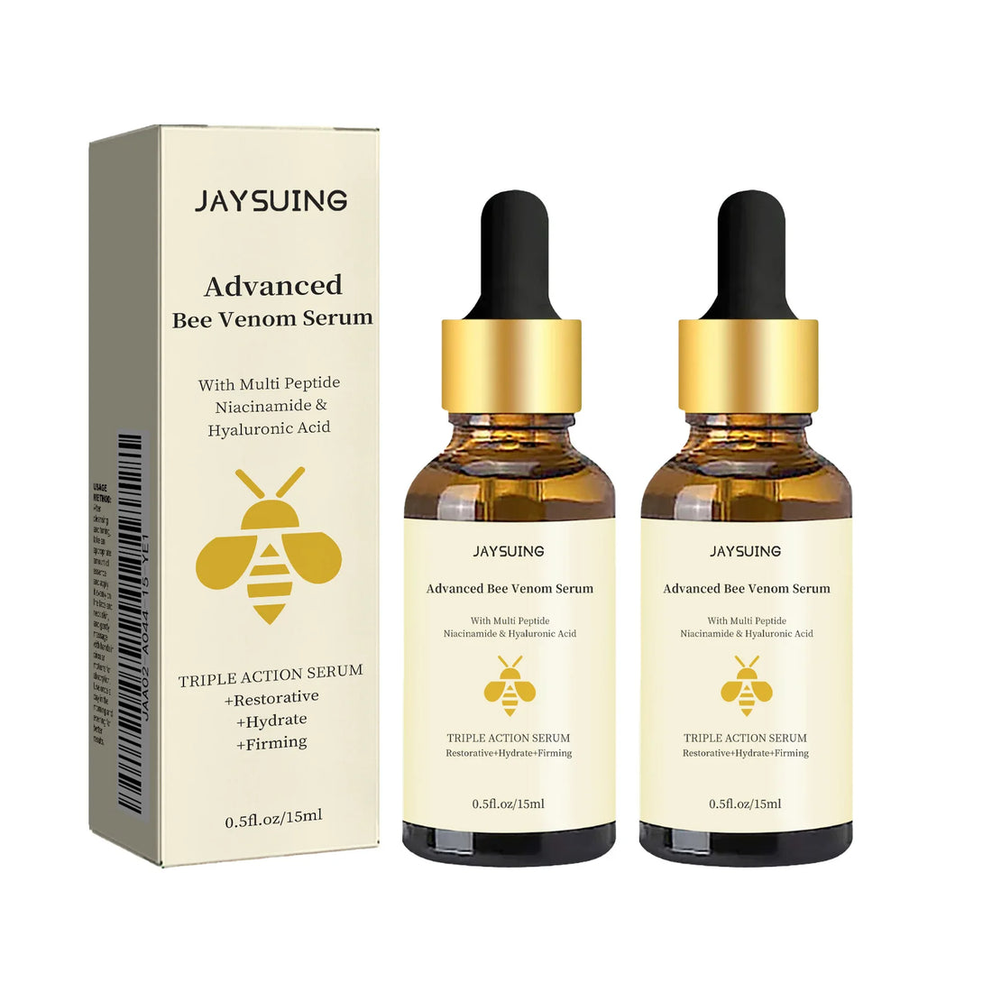 1/2/3pcs Bee Venom Face Serum – Anti-Wrinkle Essence