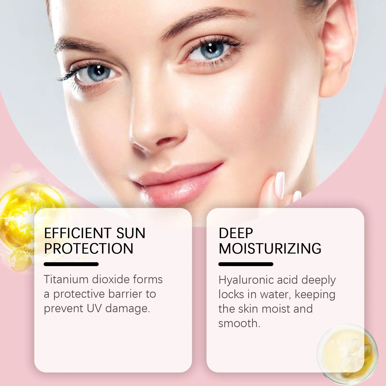 Hyaluronic Acid Sunscreen Cream – Face & Body UV Protection