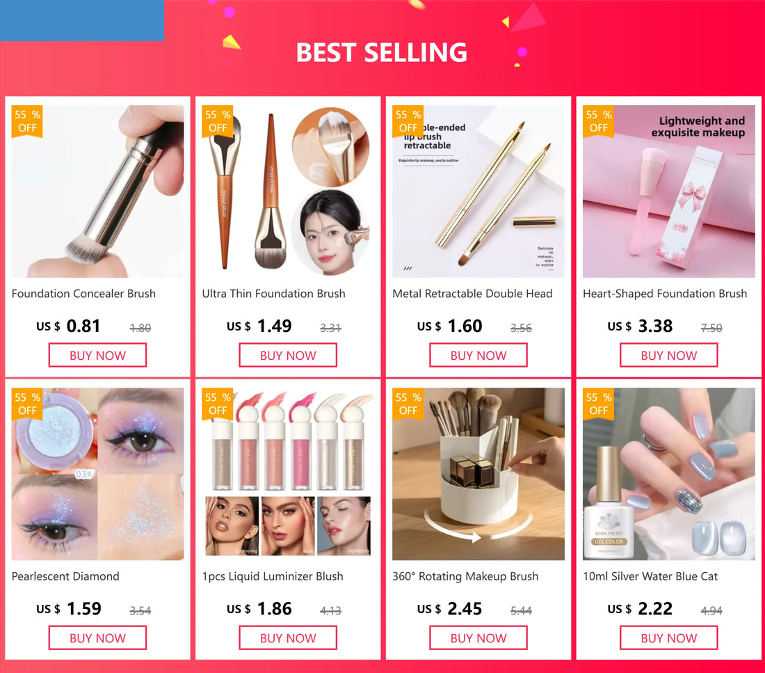 1pc Precision Concealer Brush – Soft & Fluffy