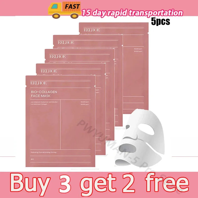 Bio Collagen Hydrating Face Mask – Pore Minimizing & Brightening