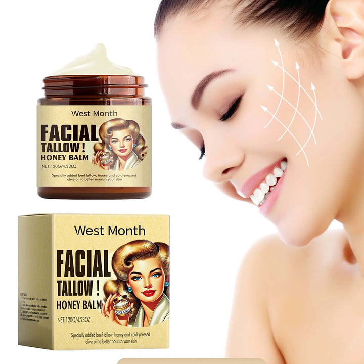 Beef Tallow Face Cream – Moisturizing & Firming