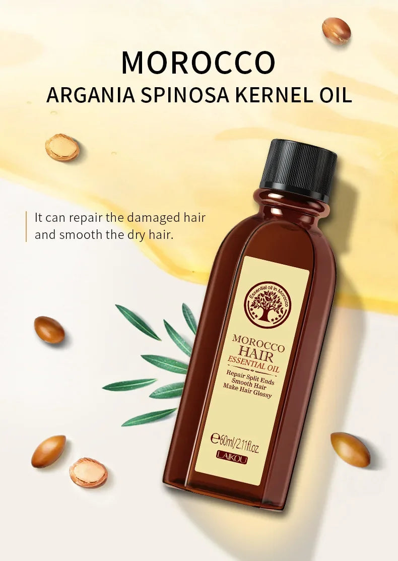 Argan Essence Hair Oil – Smooth, Nourish & Repair