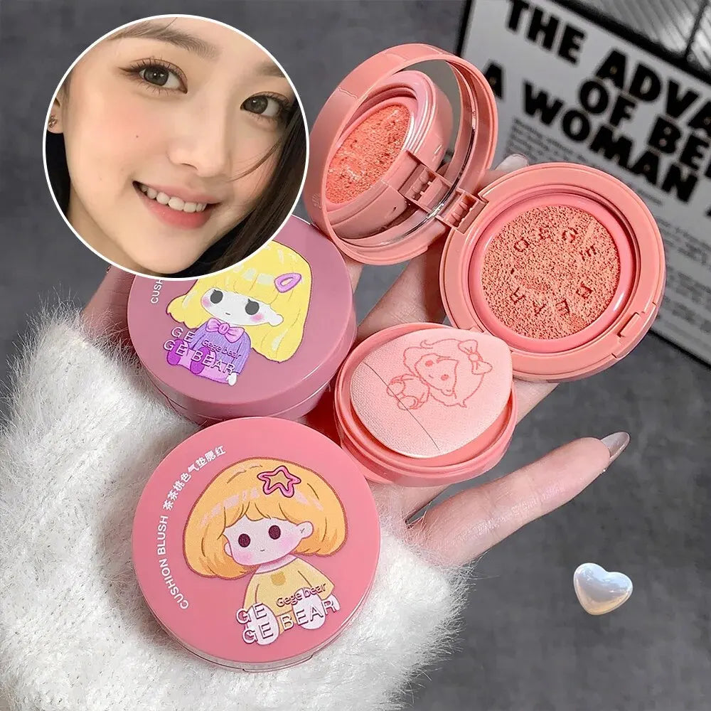 Gege Bear Cushion Blush – Long Lasting, Blendable