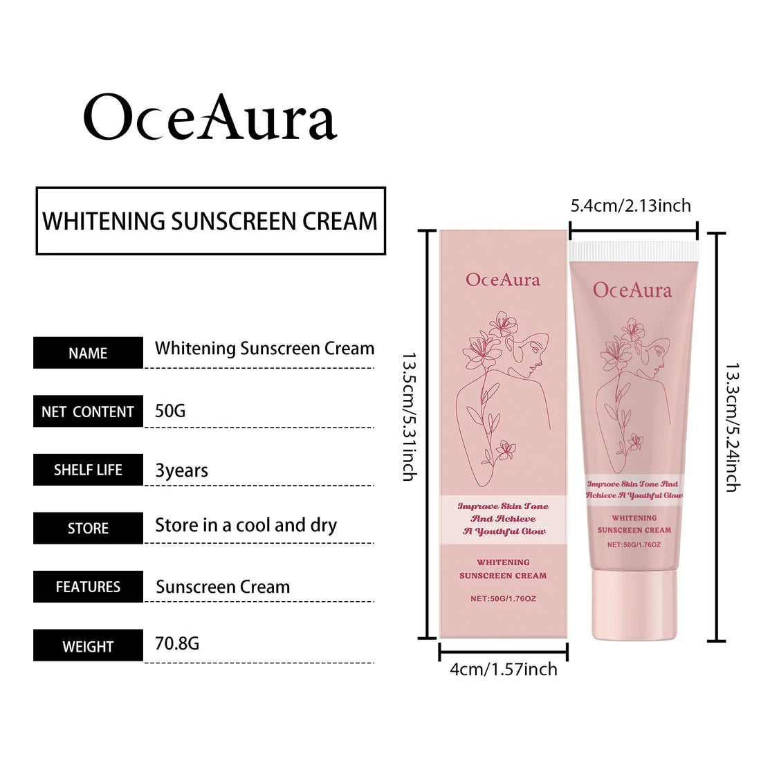 Hyaluronic Acid Sunscreen Cream – Face & Body UV Protection