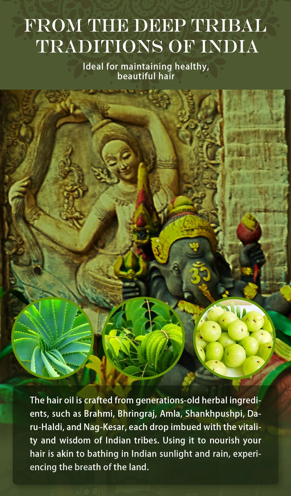 Ayurvedic Adivasi Hair Growth Oil – Organic & Fast Regrowth