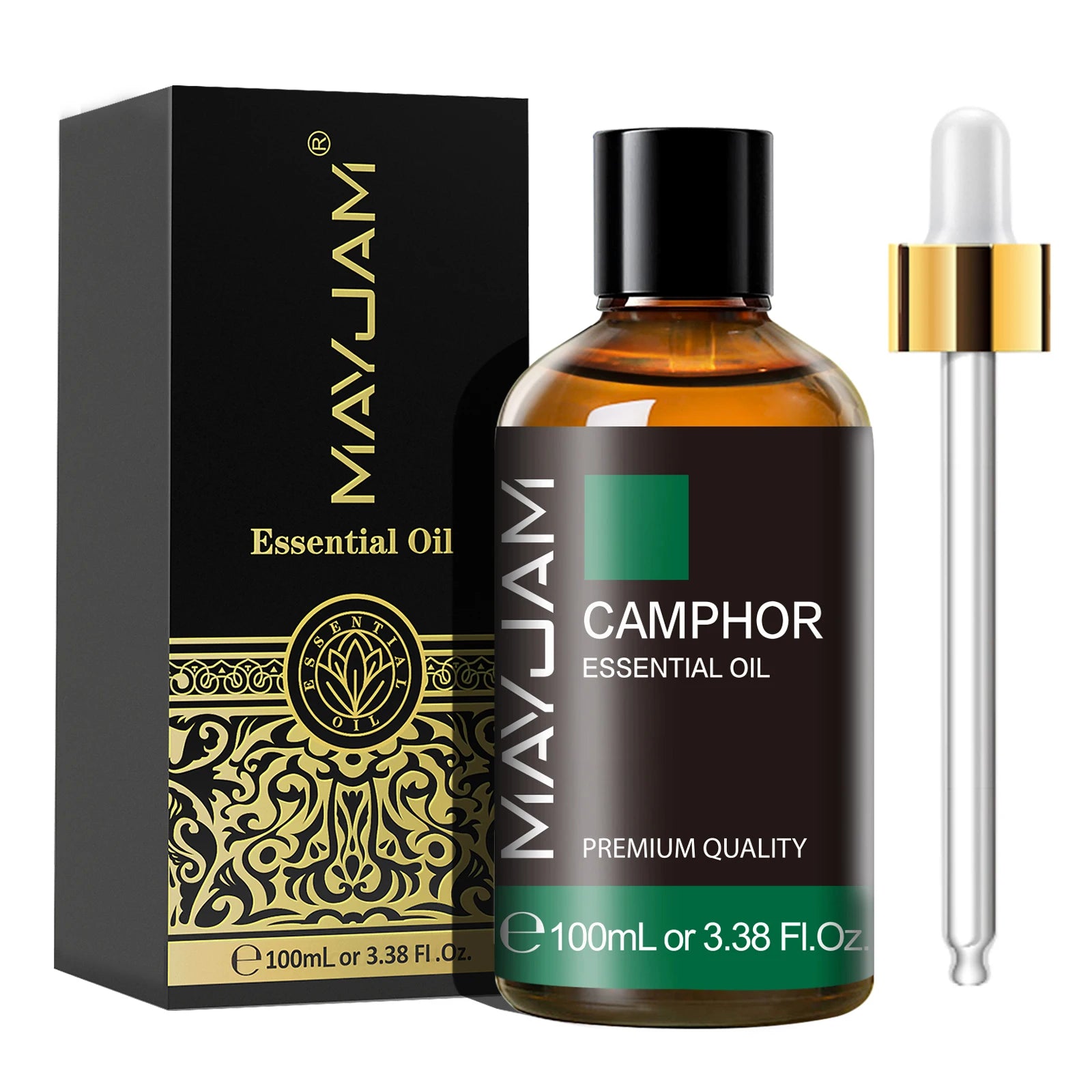 MAYJAM 100ML Essential Oil with Dropper – Sandalwood, Lavender, Eucalyptus, Vanilla
